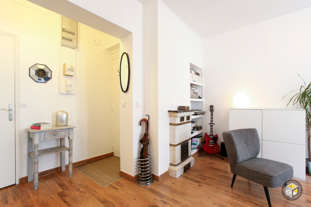 petite surface maximalis&eacute; ! contemporary-entry