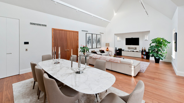 Alton House Hampstead contemporaneo-sala-da-pranzo