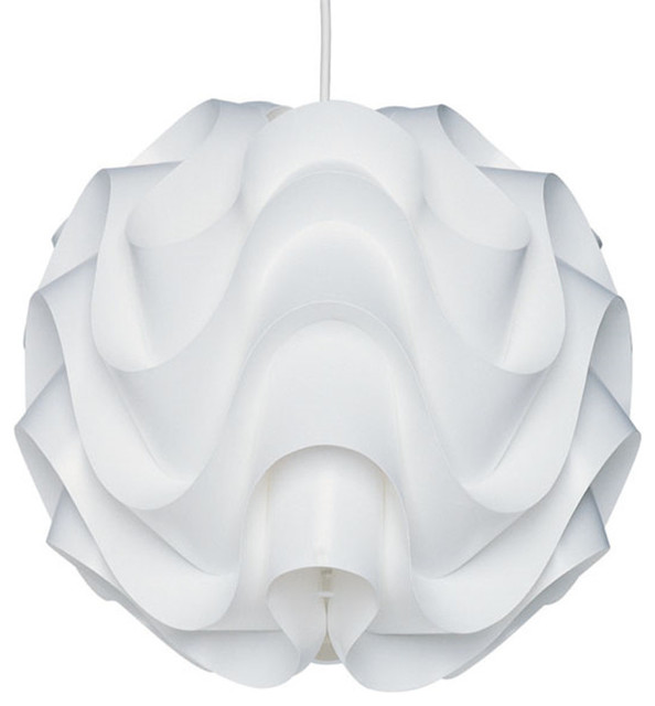 Akari Lanterns Wave Hanging Pendant Lamp Online Houzz Akari Wave Hanging Pendant Lamp