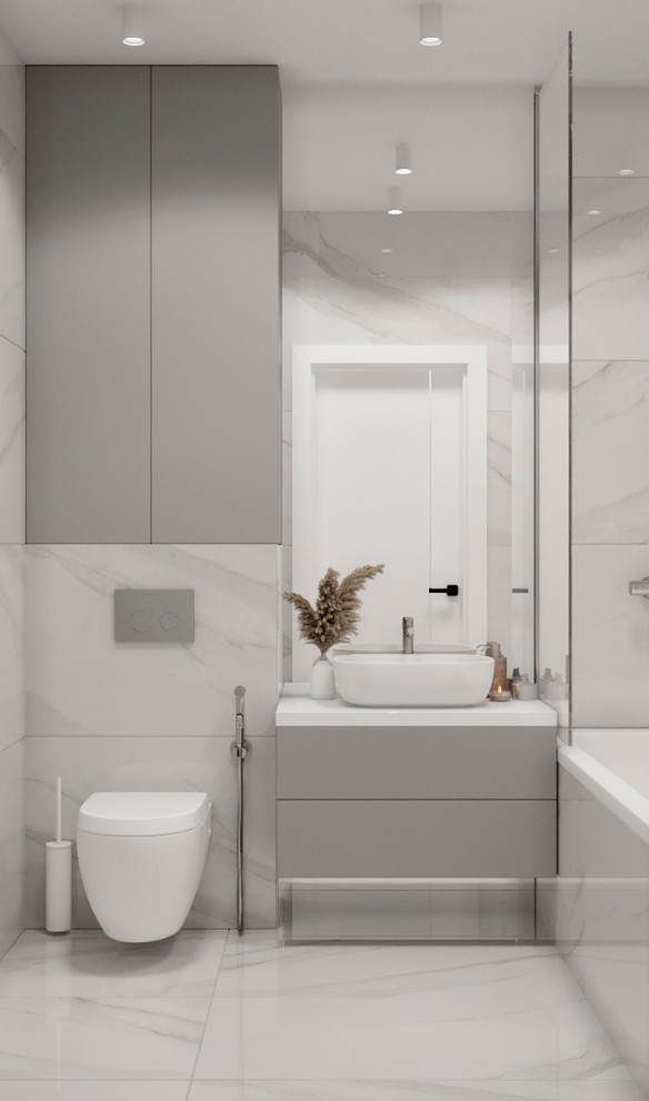 Квартира с современной гостиной с отсылками к ар-деко. Проект 2022 года