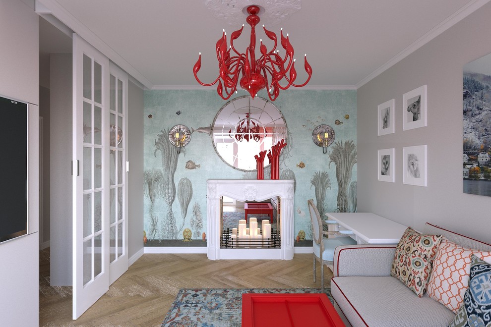 Квартира со свежим цветовым решением