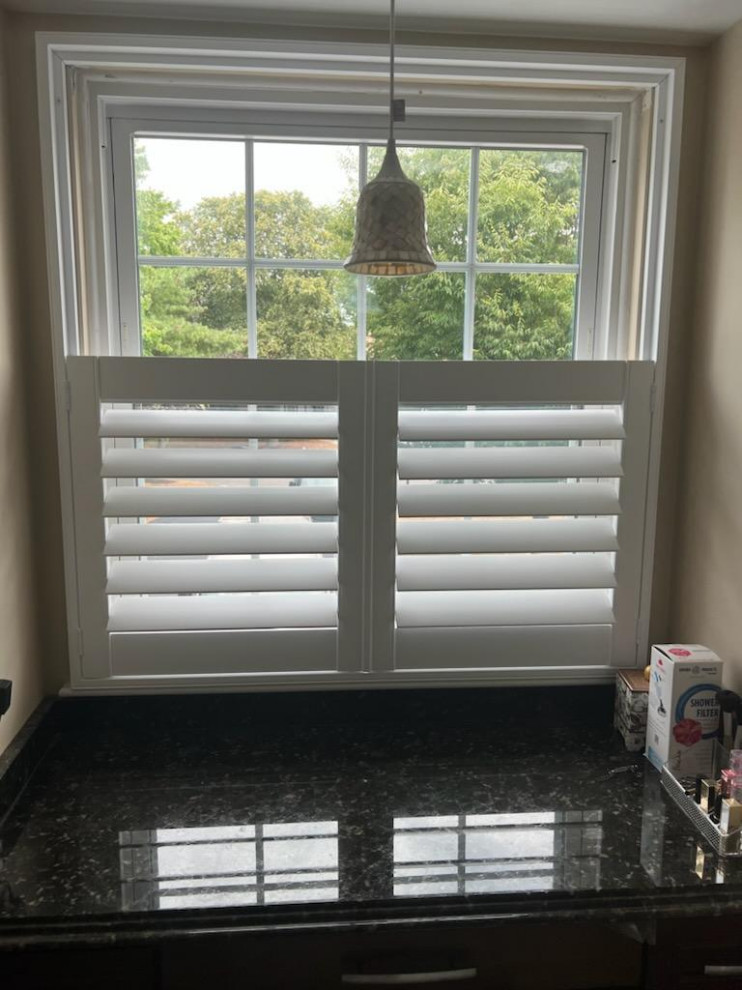 Cafe Style Plantation Shutters