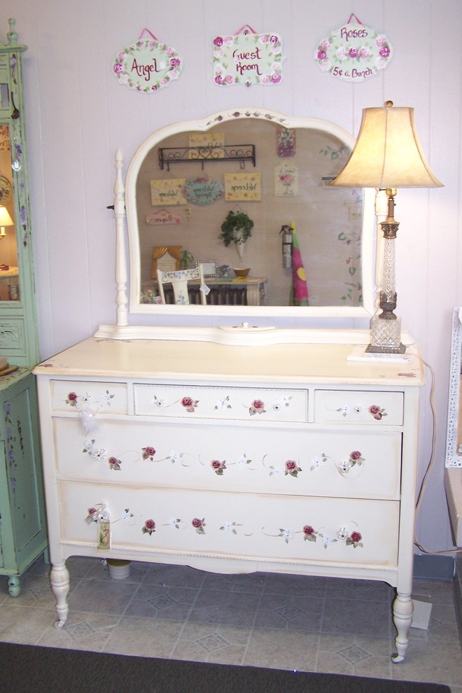 Vintage Shabby Chic Painted  Dressers