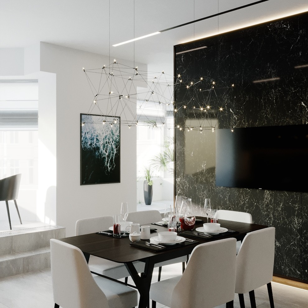 Квартира 90м2 в стиле современный минимализм