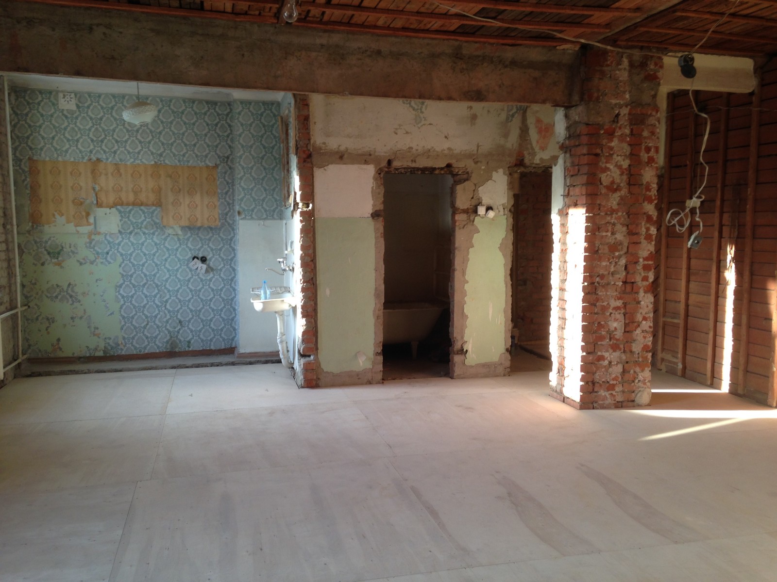 Ремонт в сталинке: до и после