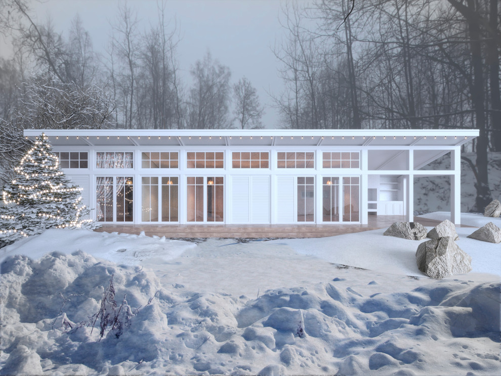 Модульная дача. Проект недорогого дачного дома