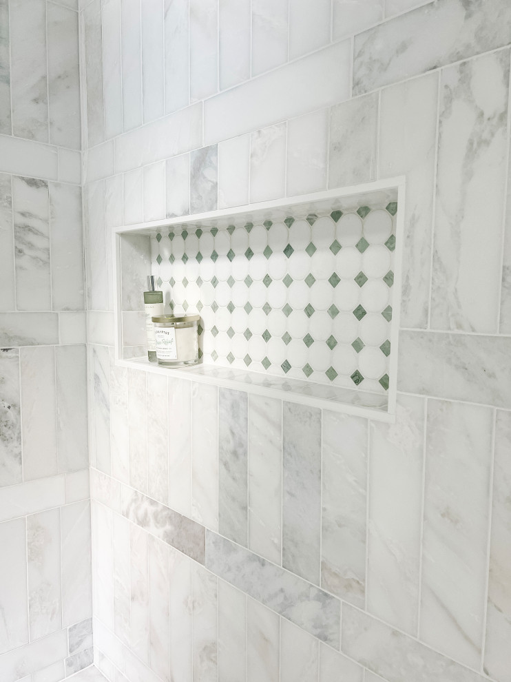 spacious walk-in shower/wet room.