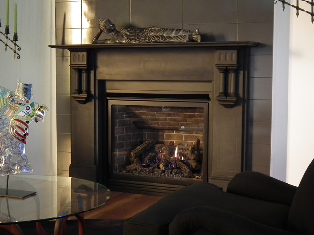 19th Century Welsh Slate Fireplace Victorian Calgary By