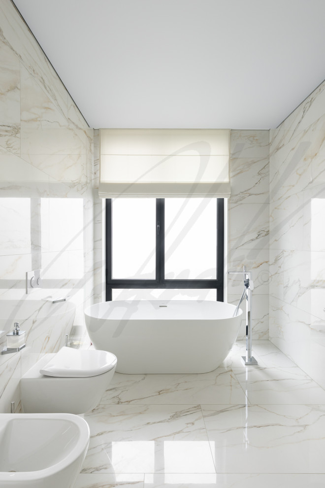 Interior design of Apartment 1481 (master bath) by Arkadii Olshevskyi