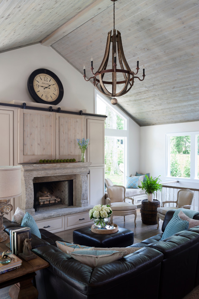 Cottage Home - Traditional - Family Room - DC Metro - by Christine ...