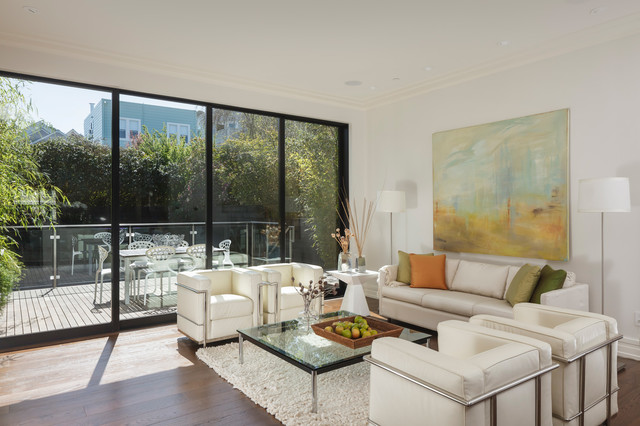 San Francisco modern-wohnbereich