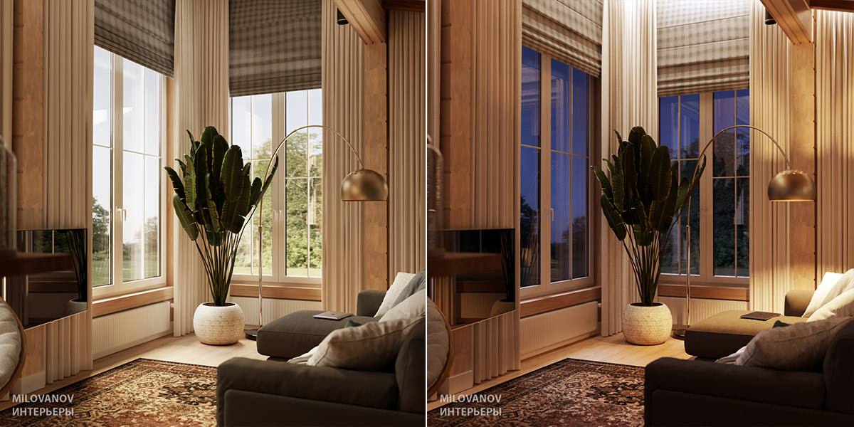 ДОМ ИЗ КЛЕЕНОГО БРУСА