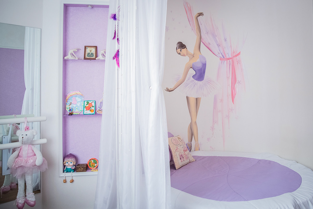 Квартира с нотками классики.