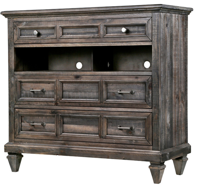 Magnussen Calistoga Media Chest Weathered Charcoal