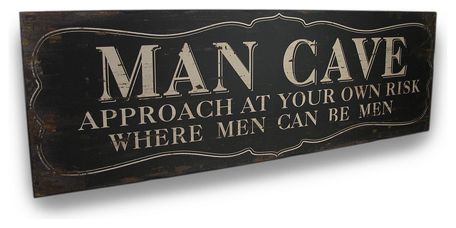 Man Cave Wall Art wooden 'man cave' sign with vintage finish wall hanging 30 Man Cave Wall Art wooden 'man cave' sign with vintage finish wall hanging 30