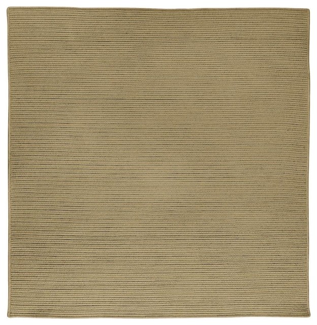 Simply Home Solid - Cuban Sand 6' square, 6' Square - Farmhouse ...