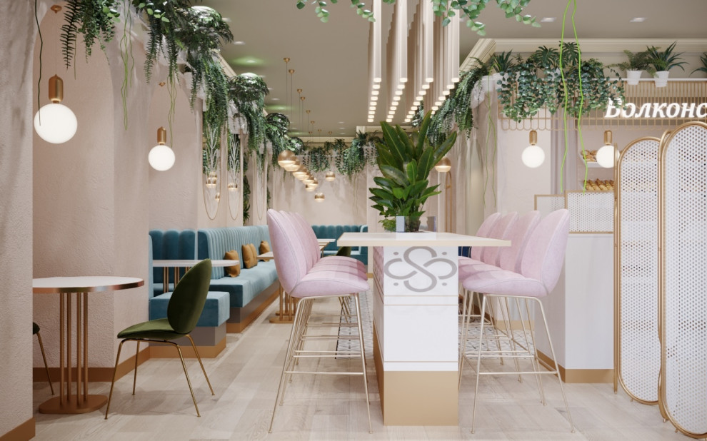 Дизайн проект Кафе-пекарни в Волконский