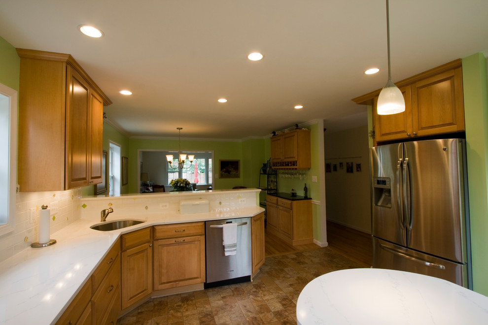 Inspiration for a transitional kitchen remodel in DC Metro