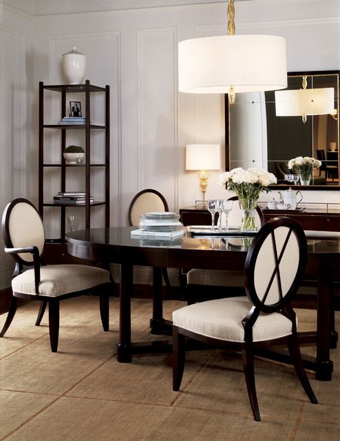 Baker Oval Dining Table klassisch-esszimmer