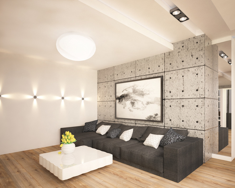 Дизайн проект двухкомнатной квартиры в стиле лофт