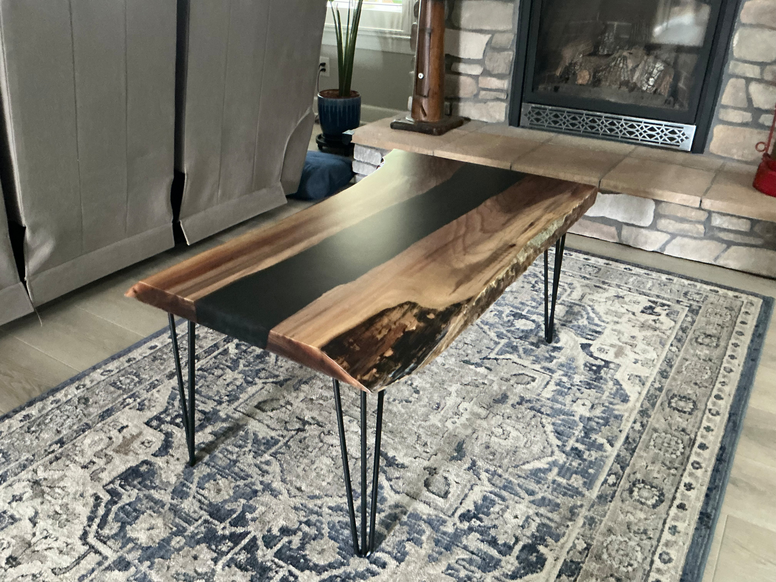 Live Edge/Epoxy River Tables