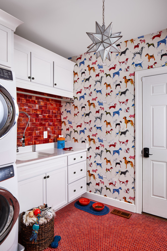 This is an example of a traditional laundry room in DC Metro.