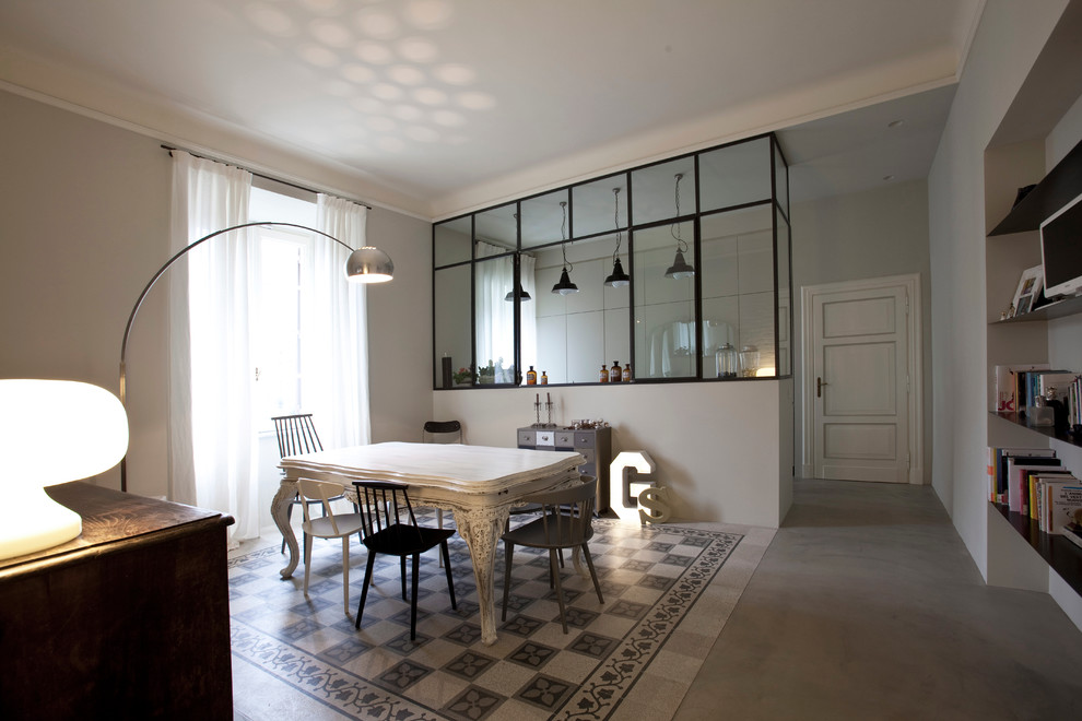 Esempio di una sala da pranzo
