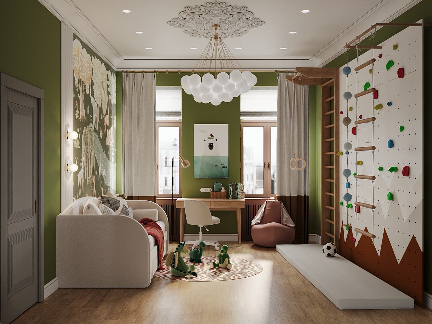 Проект в старом фонде в центре СПб. Ретро и винтаж.