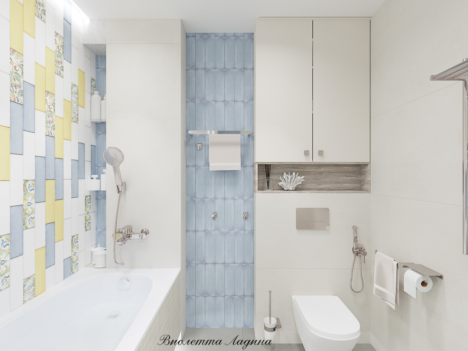 Большая квартира с воспоминаниями о путешествиях.