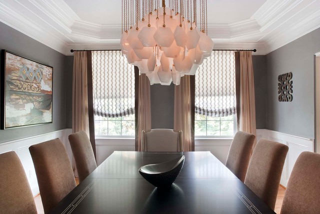 TRANSITIONAL DINING ROOM transitional-dining-room