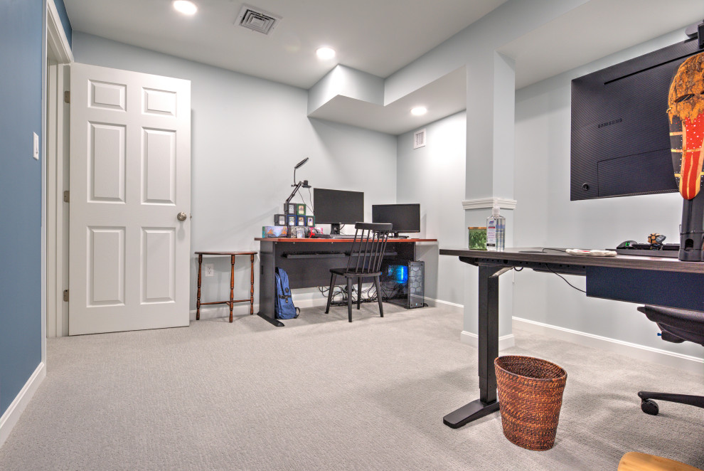 Basement Office and Kids Play Area