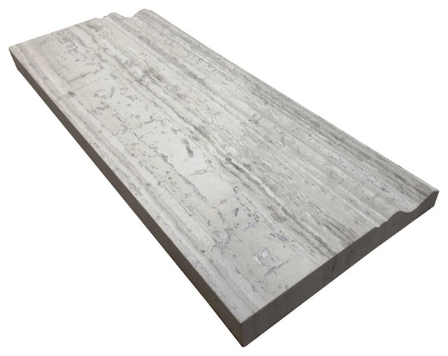 White Oak Honed Baseboard Traditional Molding And Trim By Wall Tile