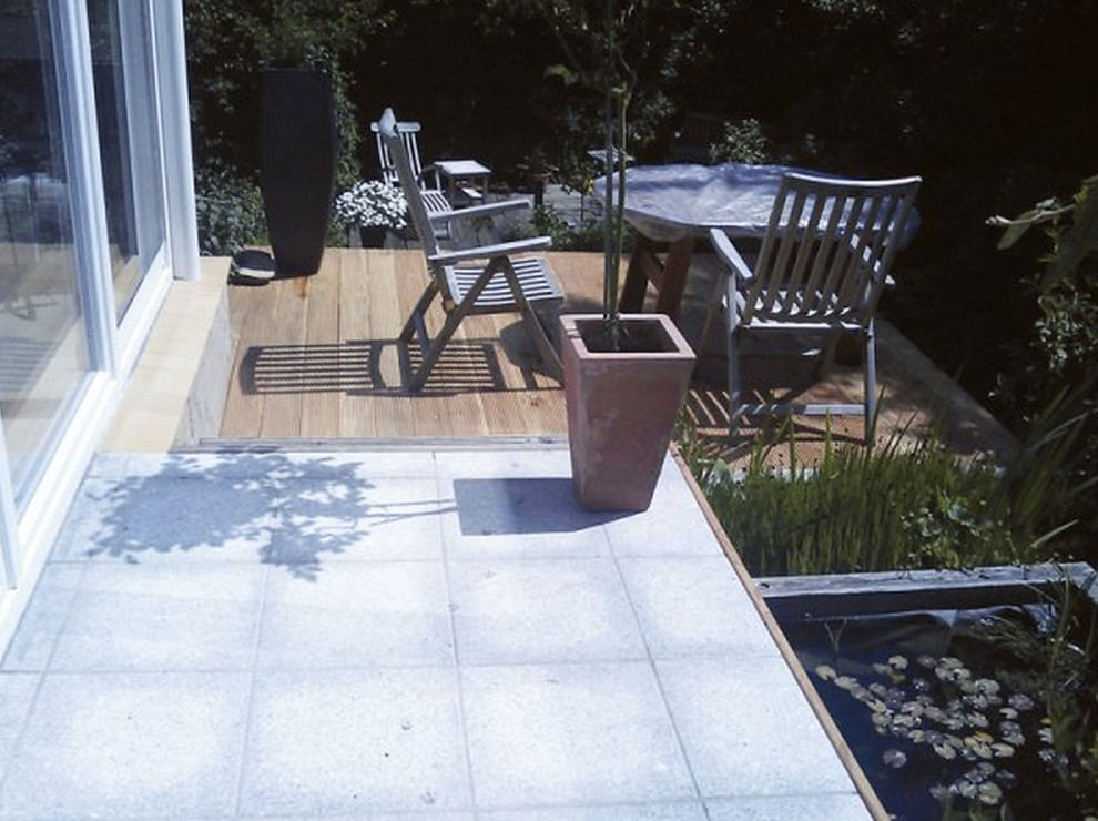 Moderne Terrasse in Hamburg