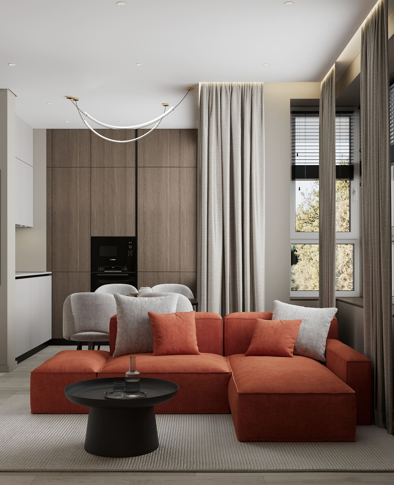 Дизайн-проект квартиры для сдачи на берегу Балтийского моря