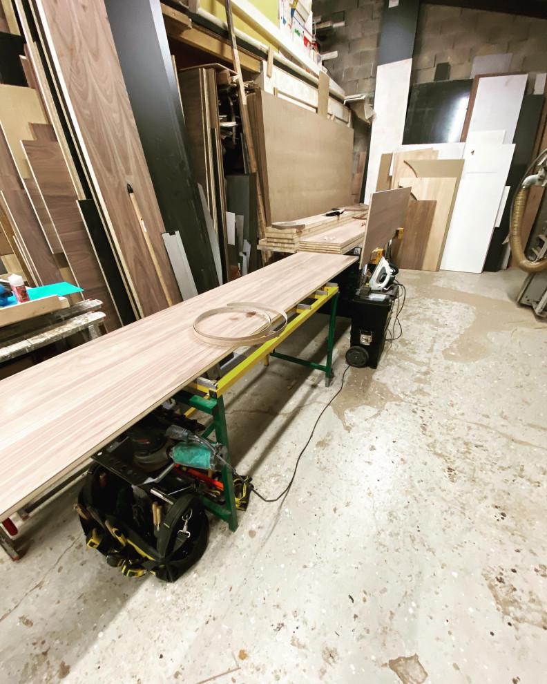 Fabrication sur mesure et pose de deux aménagement intérieur