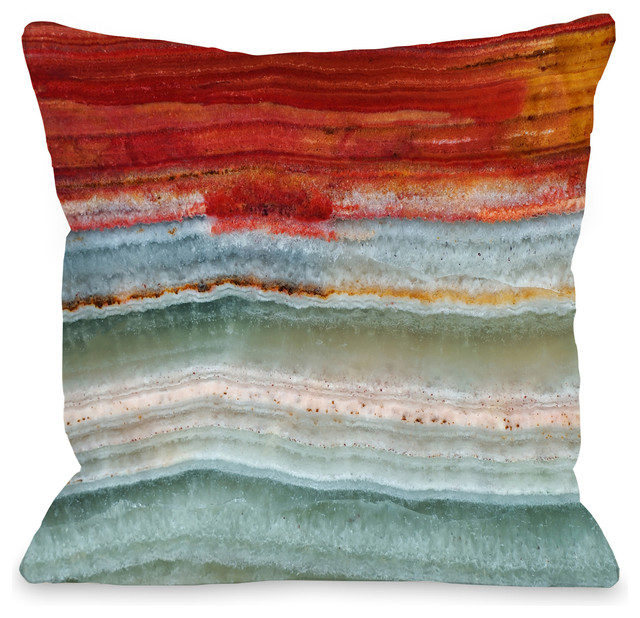 Onyx Hot Cold Indoor Throw Pillow By Onebellacasa Contemporary