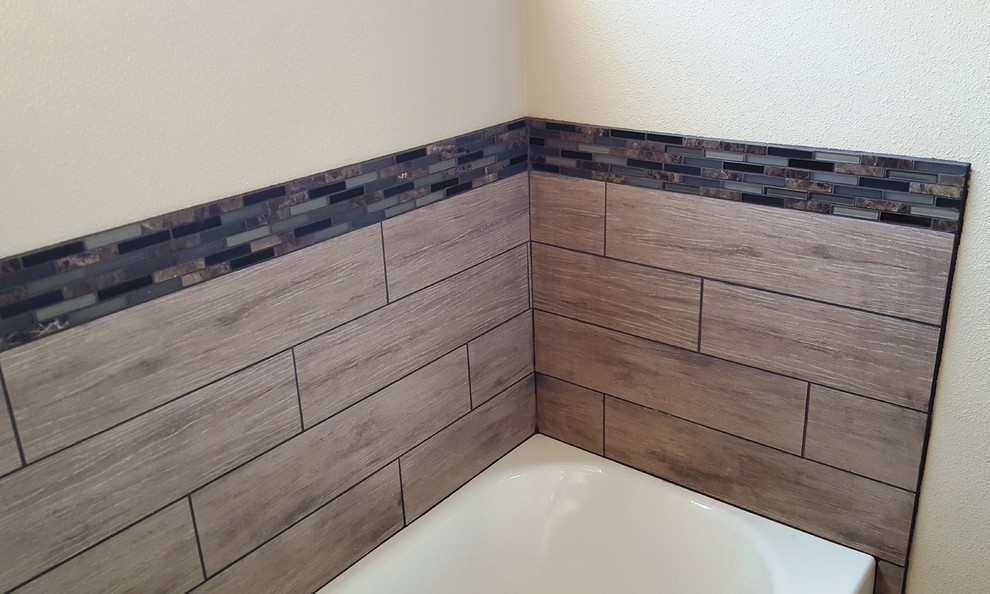 Inspiration for a rustic home design remodel in Seattle