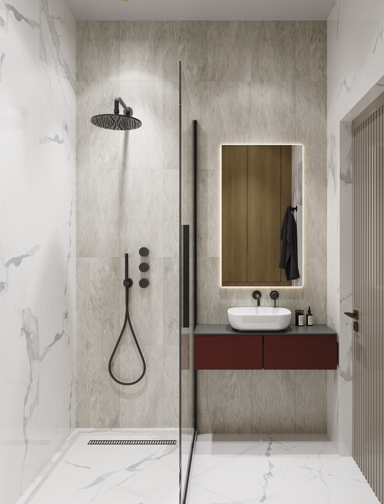 Проект 3-х комнатной квартиры THE WHITE SAVANNAH