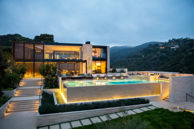 Contemporary Pool modern-pools
