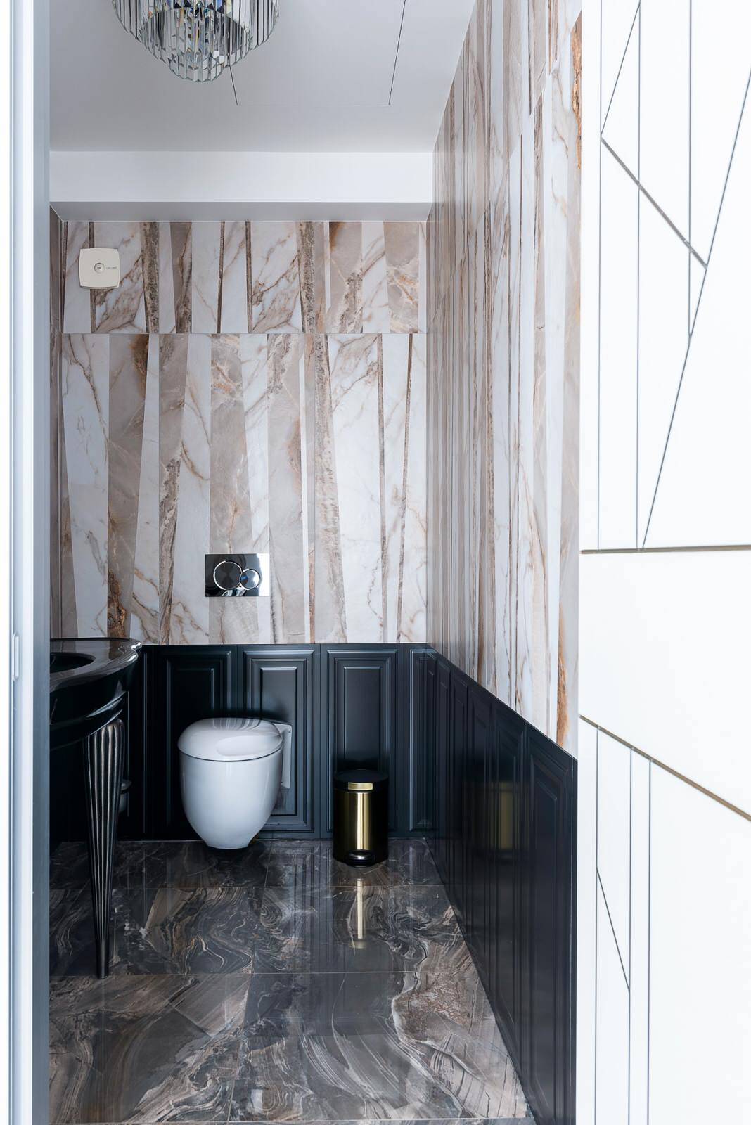 2-х уровневый пентхаус в стиле Арт-Деко