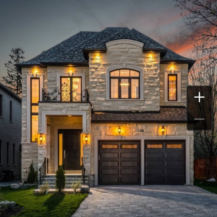 Дома, этапы строительства.