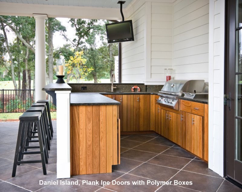 Outdoor Kitchens - Tropical - Patio - Charleston - by Strathmore Floors