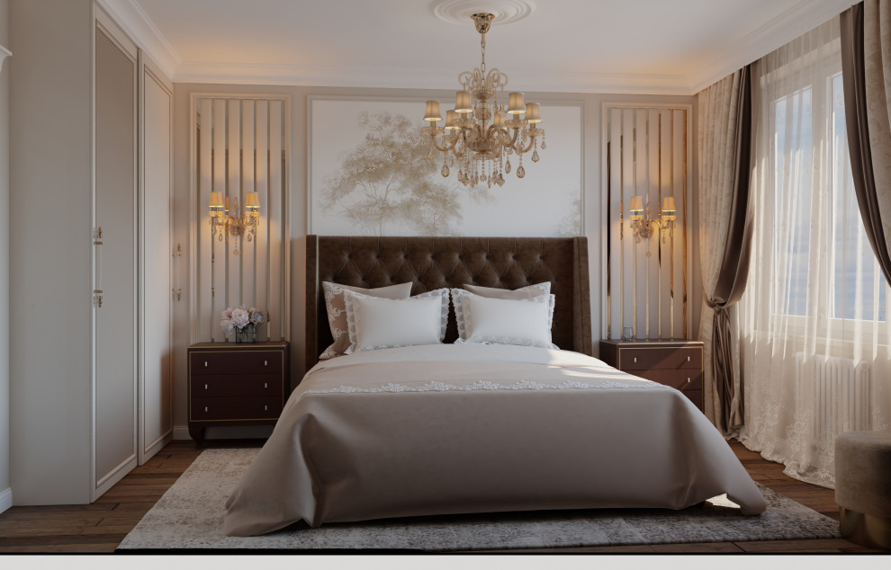 Квартира с комнатами в разный стилях