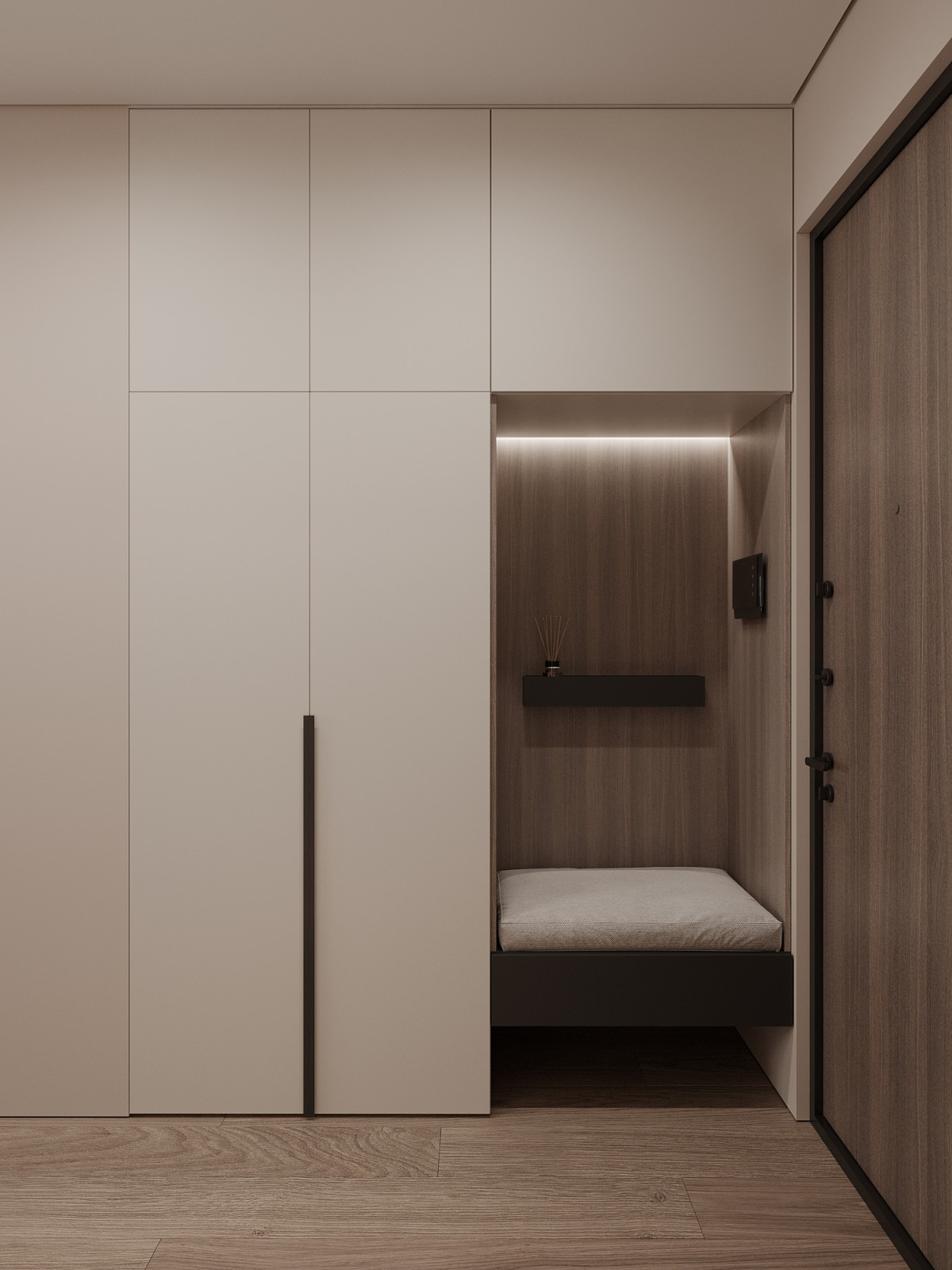 ЖК «Павелецкая Сити» — современный минимализм в нейтральных оттенках