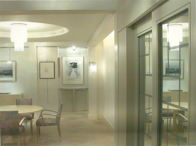 Ritz Tower Pied-a-terre minimalistisch-esszimmer