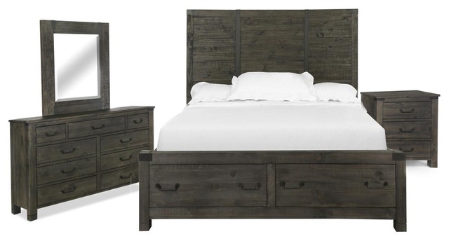 Magnussen Abington Panel Storage Bedroom Set Option 1 California King