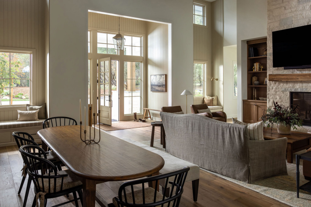 True Farmhouse - Transitional - Living Room - Sacramento - by Design ...