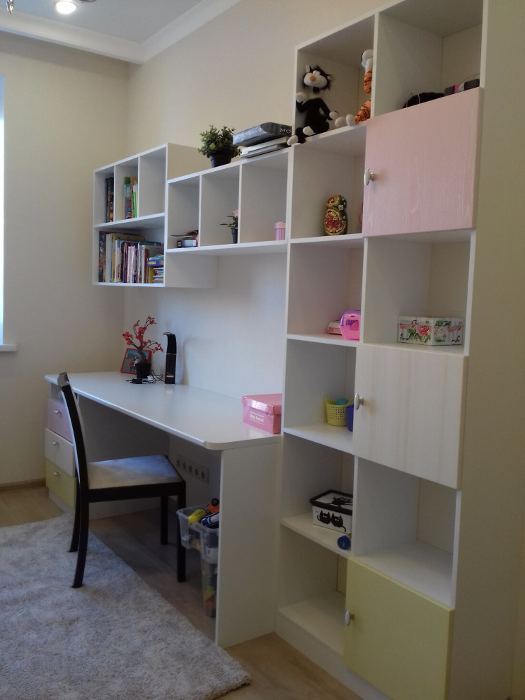 Квартира с зелеными акцентами