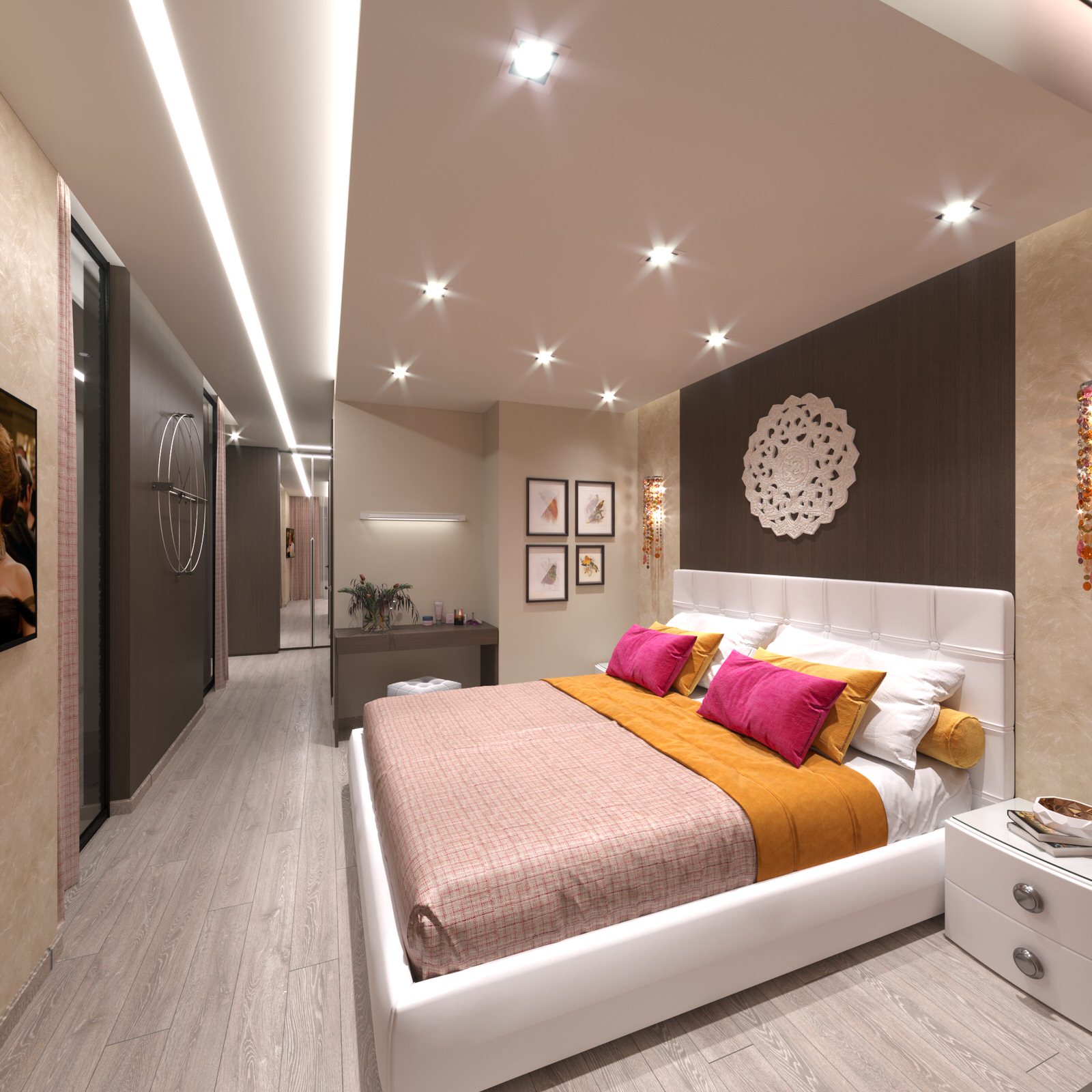 Дизайн двухуровневой квартиры 170 м² ЖК «ORDYNKA»