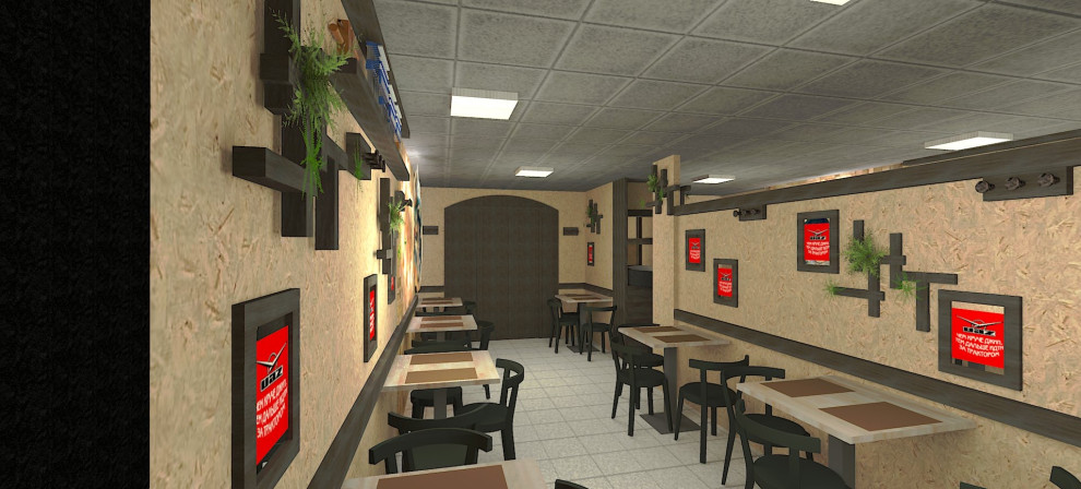 Дизайн кафе